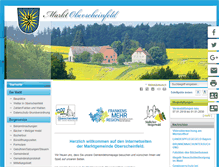 Tablet Screenshot of oberscheinfeld.de